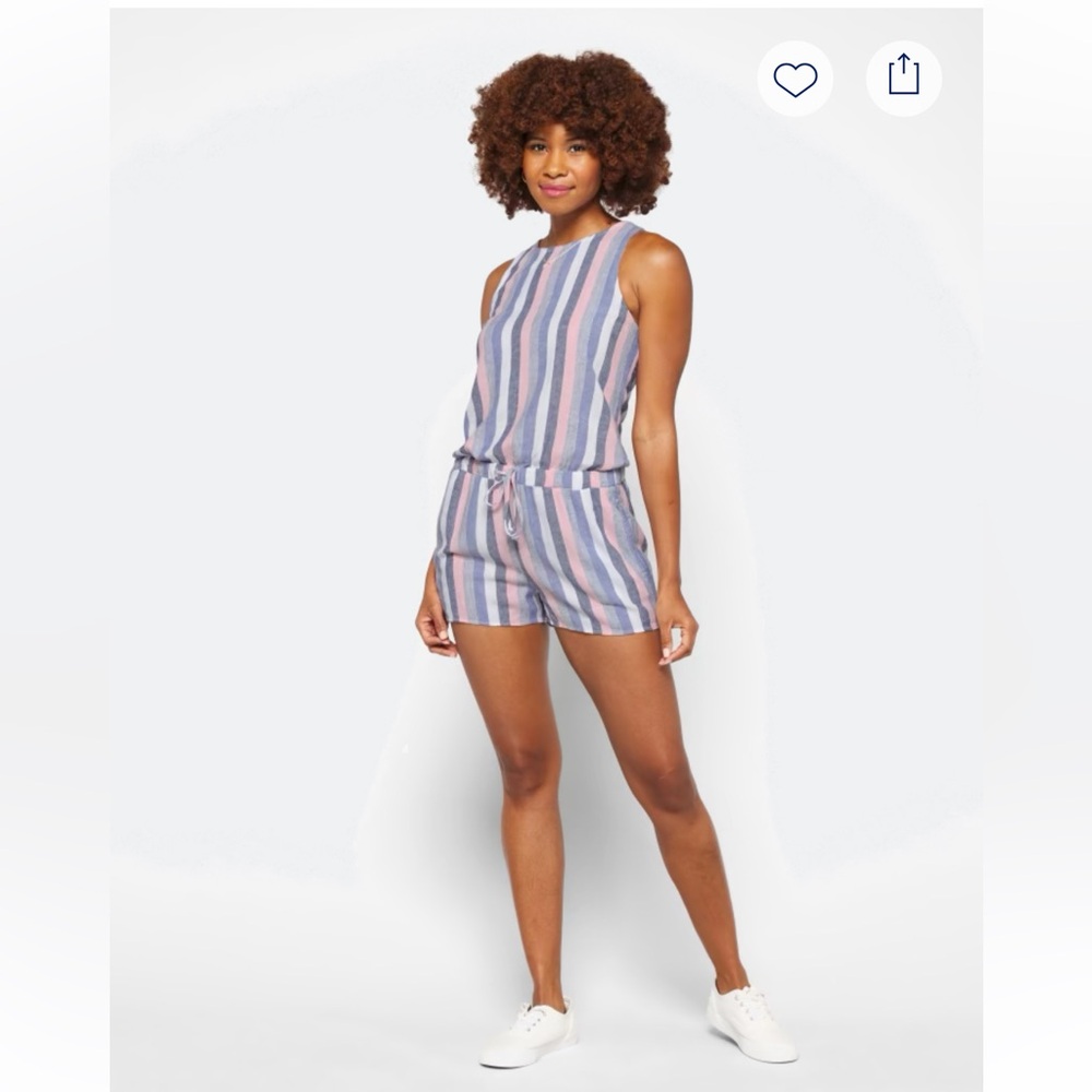 Bella Dahl//Valentia Crossback Romper